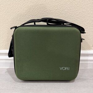 VORI Nintendo Switch Carrying Case Olive Green Hard Shell w/ Strap